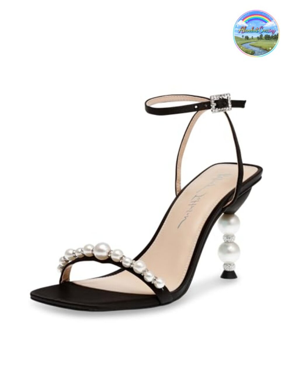 Stiletto Heel Open Toe Ankle Strap Sandals